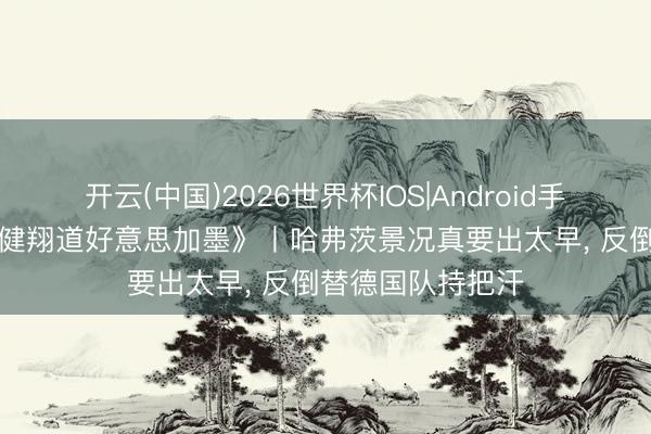 开云(中国)2026世界杯IOS|Android手机app下载 《黄健翔道好意思加墨》丨哈弗茨景况真要出太早, 反倒替德国队持把汗